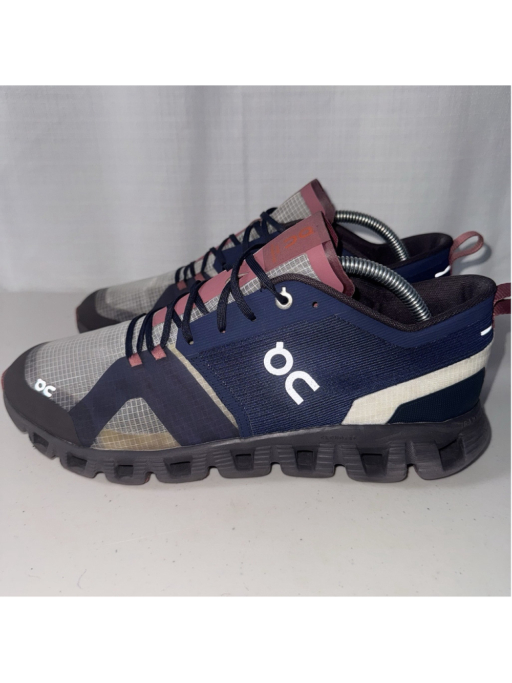 On Cloud X Shift Ink/Cherry Men's Size 10 Athletic Running Sneaker - Picture 4 of 12